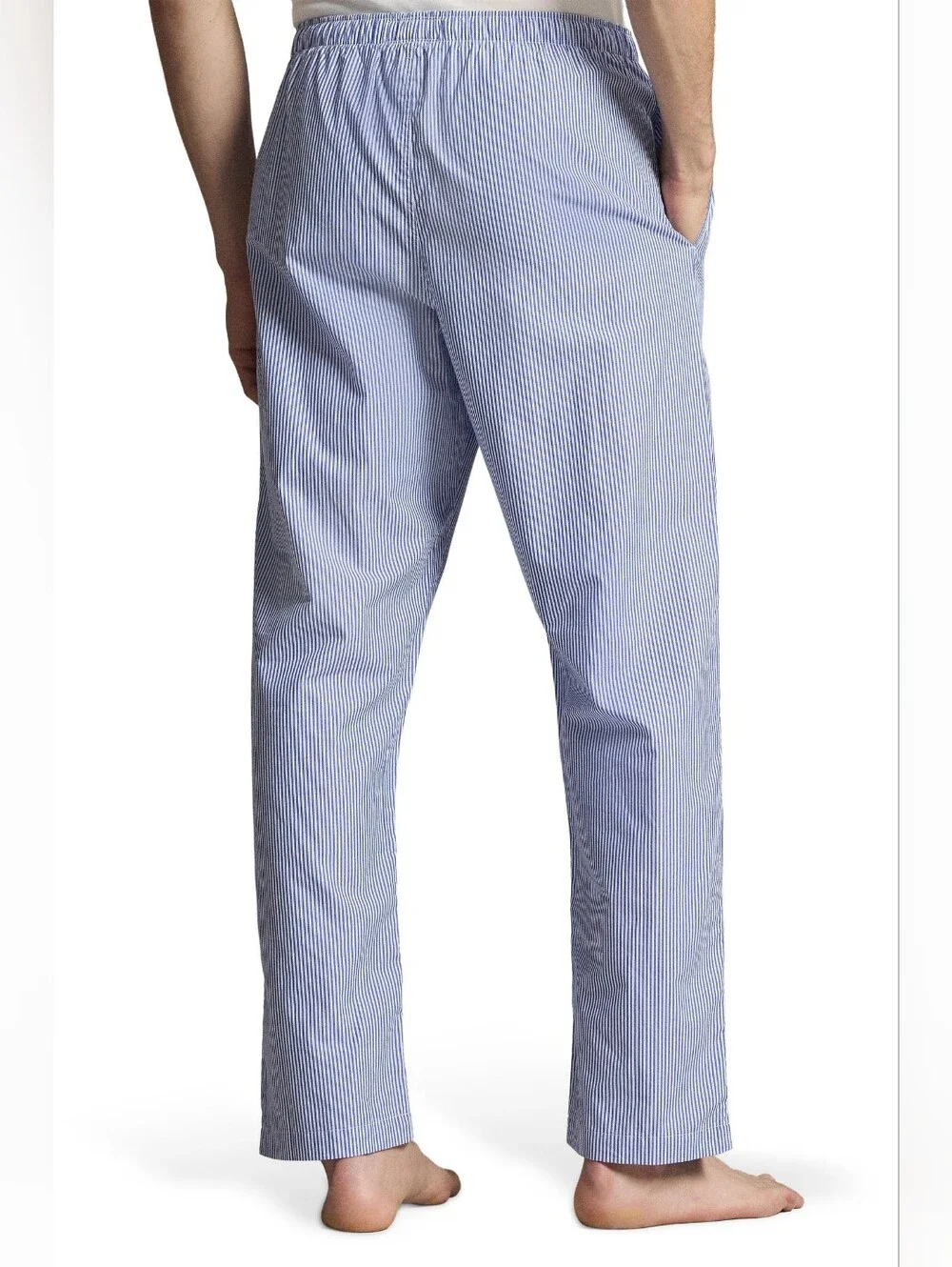 Polo Ralph Lauren Pajama Pant Mens 2XT Blue Stripe Cotton Classic Loungewear NWT